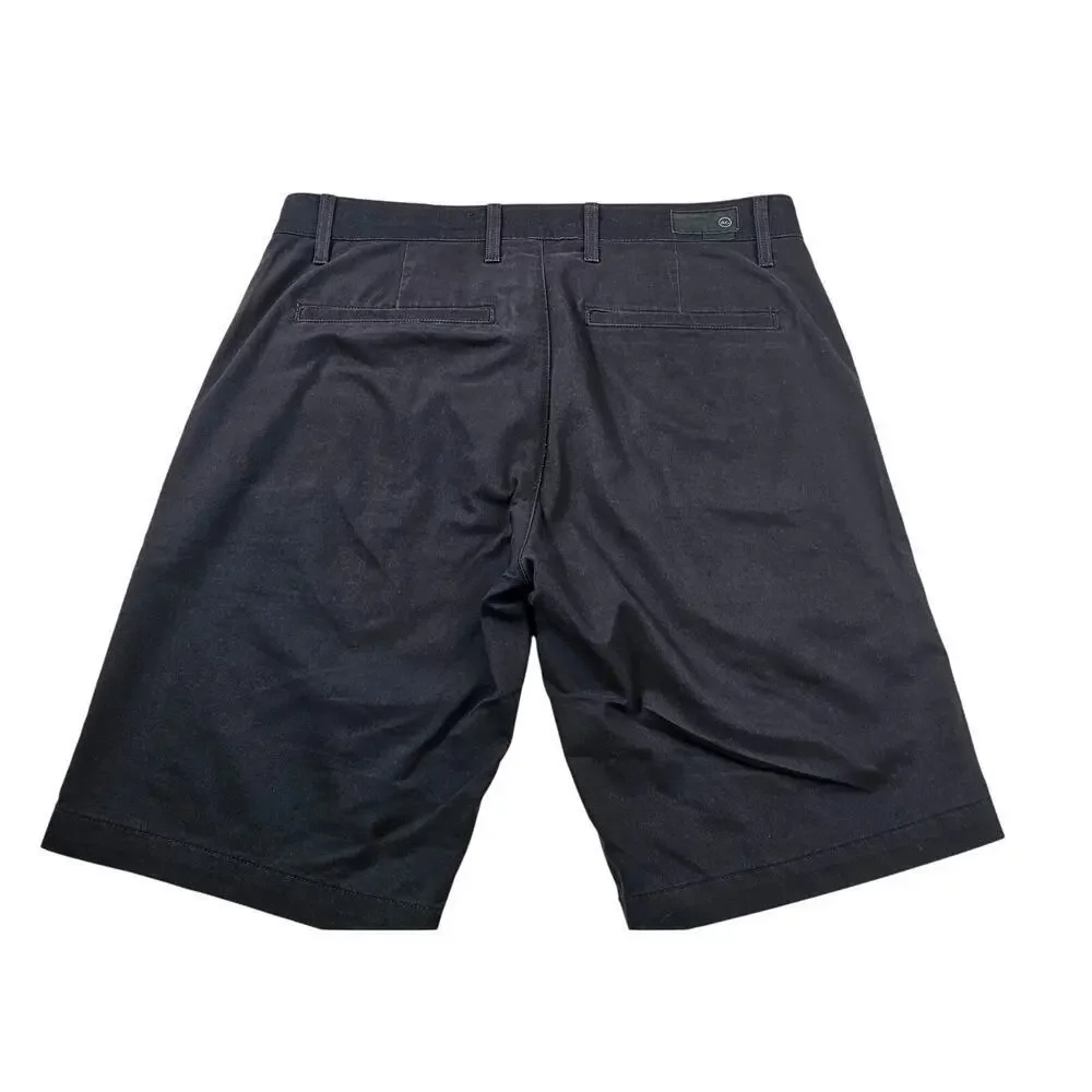AG sz 33 wanderer black chino shorts 11